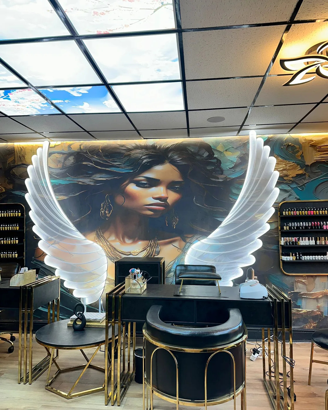 Inside Sara Nail and Beauty